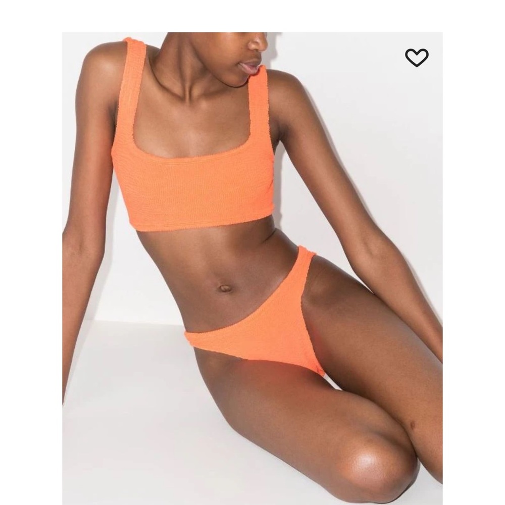 Hunza G orange bikini